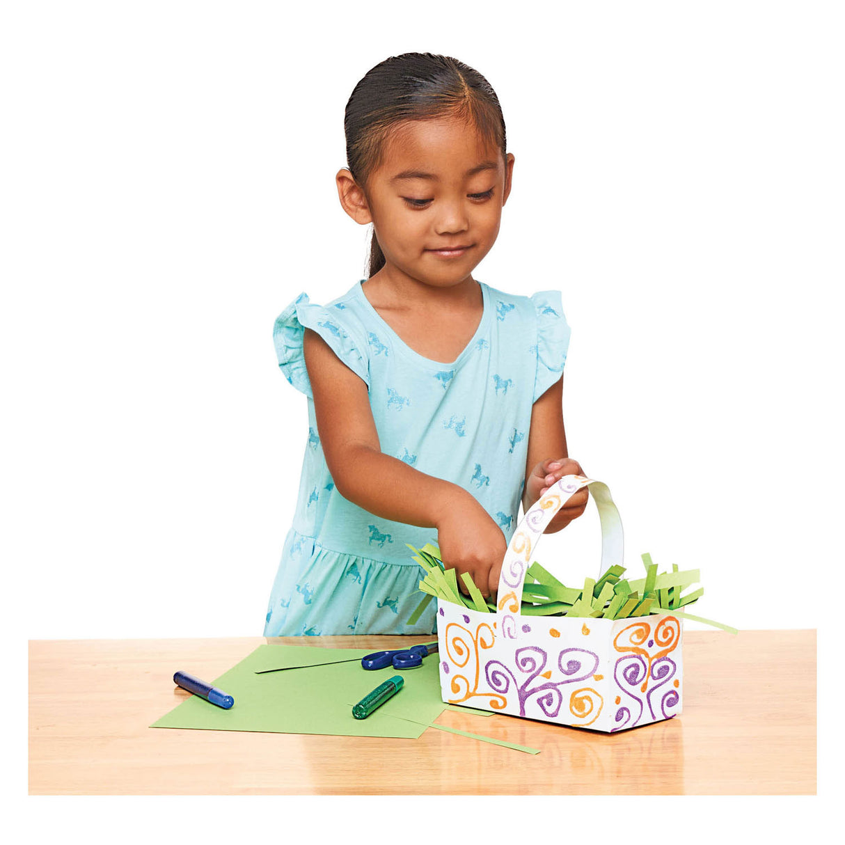 Färbung - Faltbare Papiere Körbe, 20 Set von 20