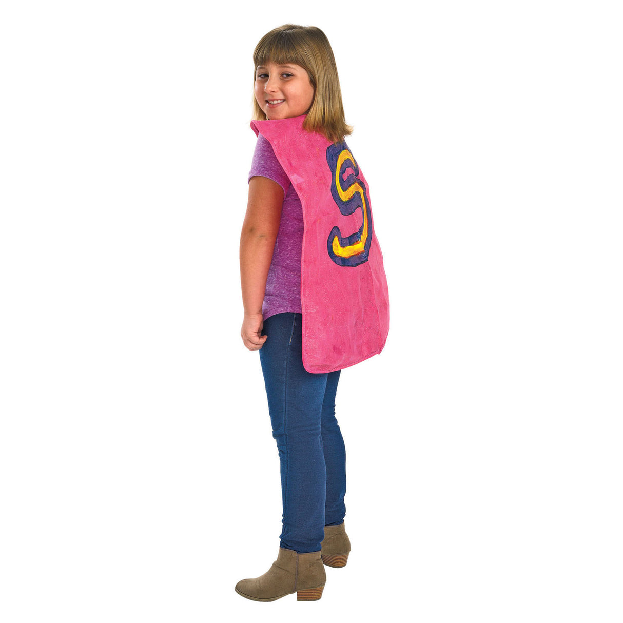 Farby - ozdobte si svoj vlastný plášť superhrdinu, sada 6 kusov