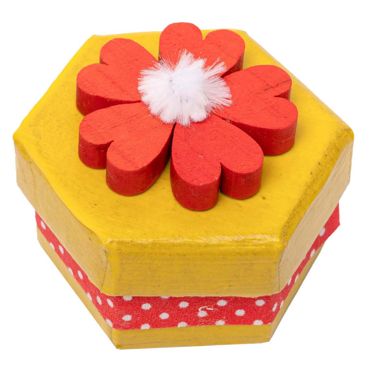 Colorations - papier-mâché mini boxes, 12 pcs.