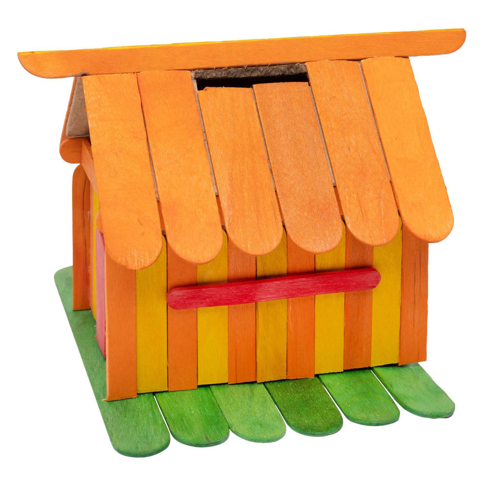 Colorations - house-shaped money boxes, 3 pcs.