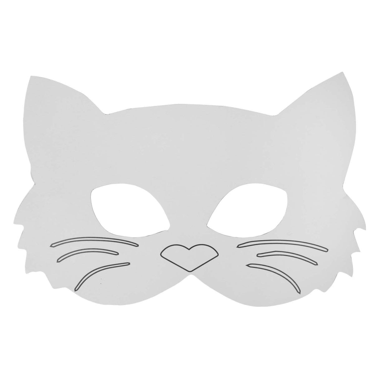 Colorations - paper animal masks, 16 pcs.