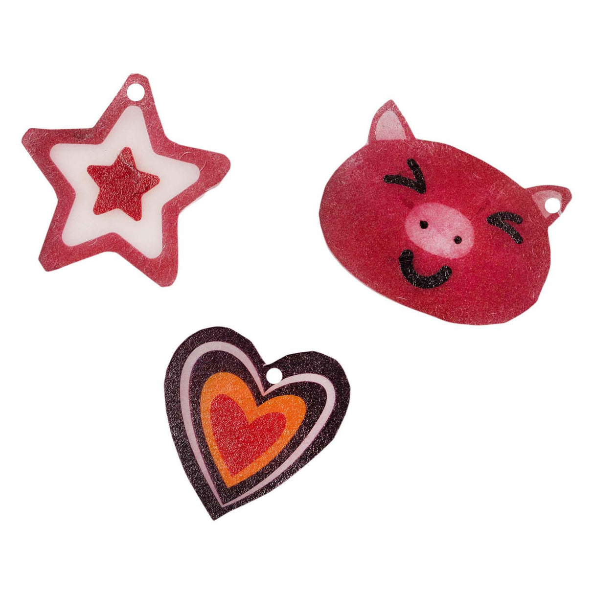 Spalvos - susitraukiančios plėvelės piešimo lapai, 20 x 30 cm, 10 lapų