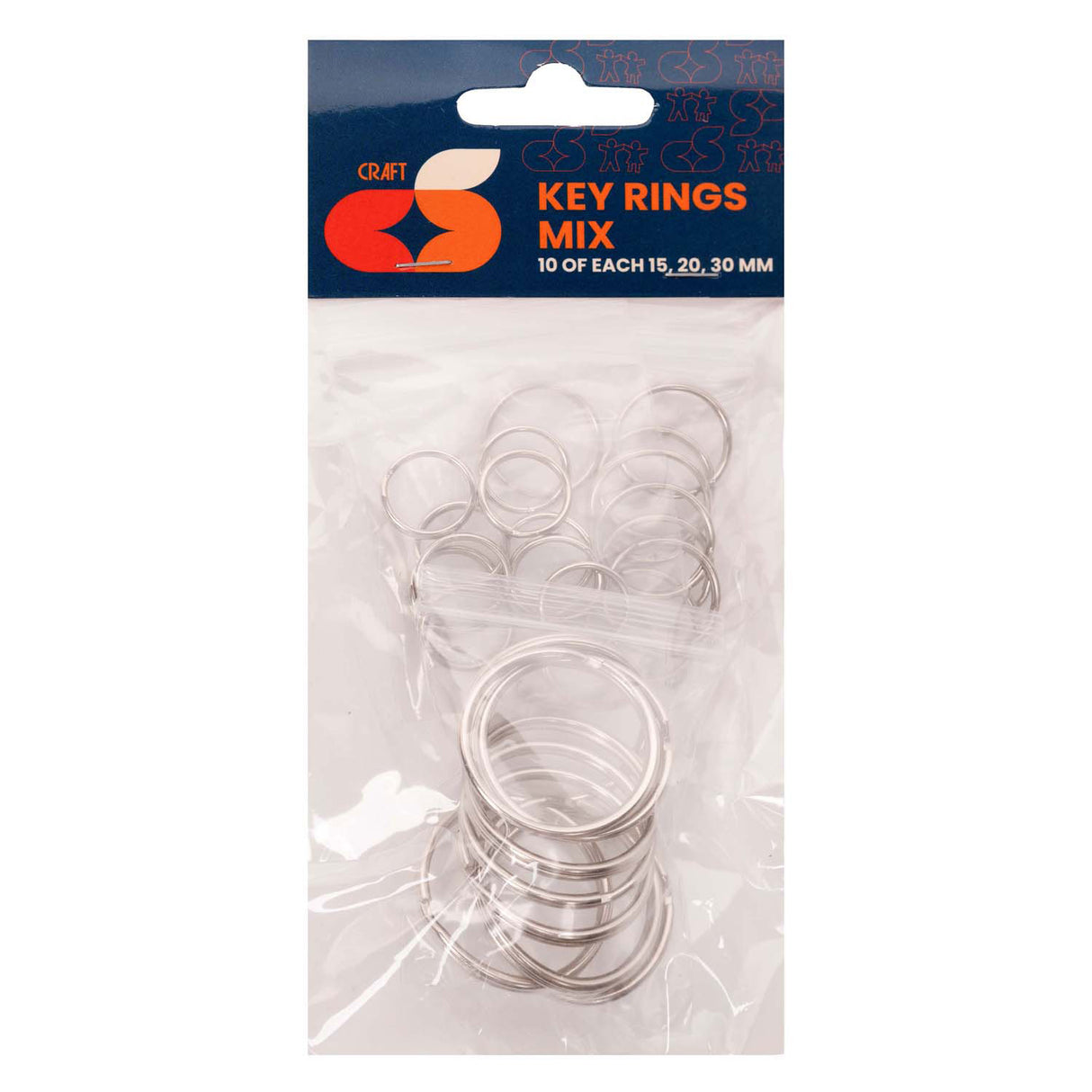 Färbung - Schlüsselringbereich, 30..