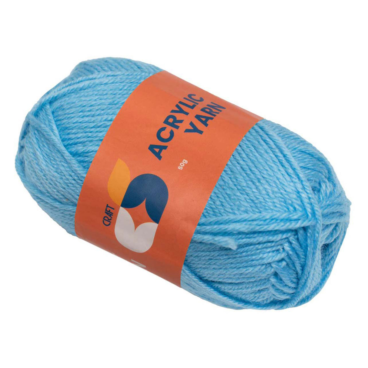 Colorations - Fil acrylique bleu clair, 50g