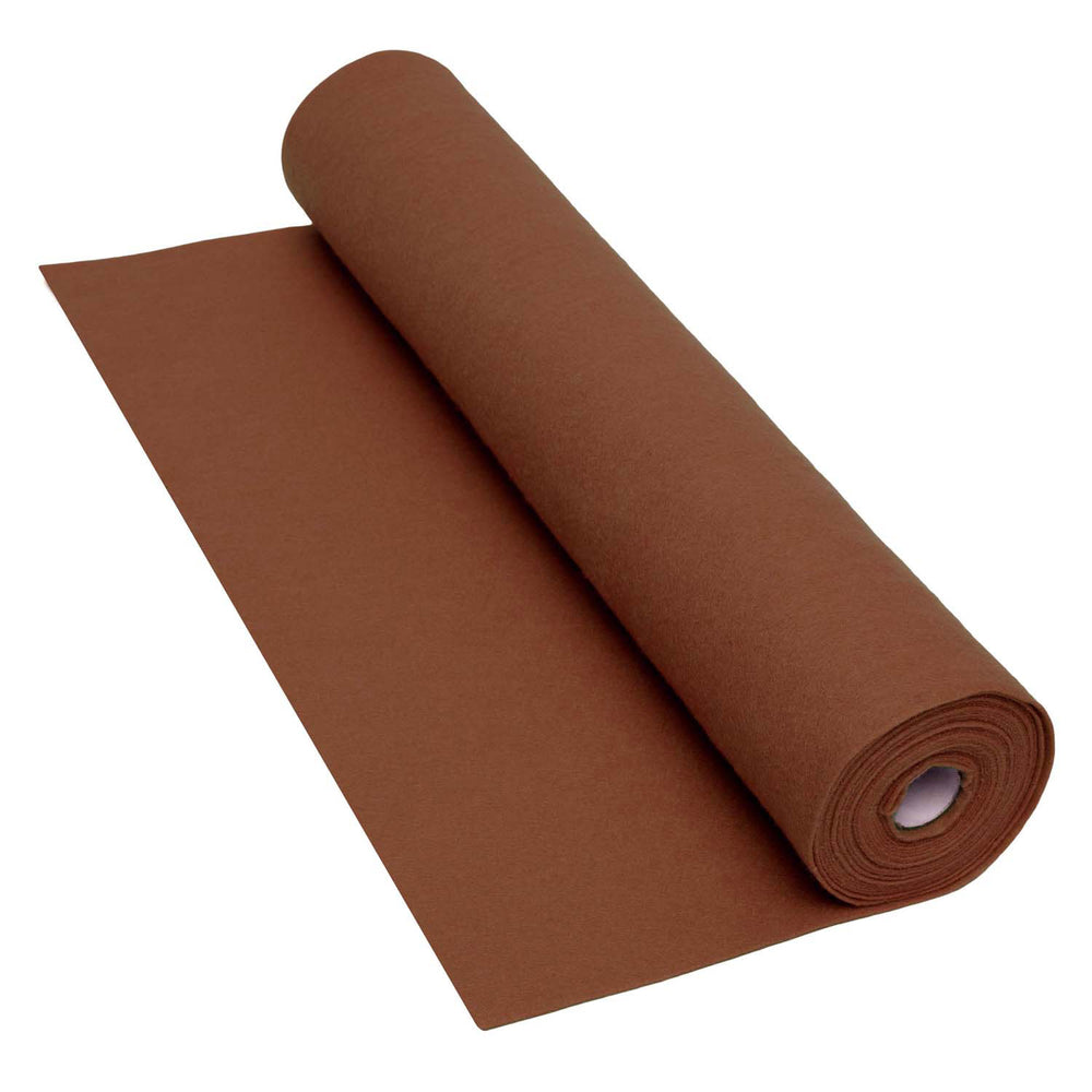 Koloratiounen - brong viltrol - 160 GSM, 5 m x 45 cm