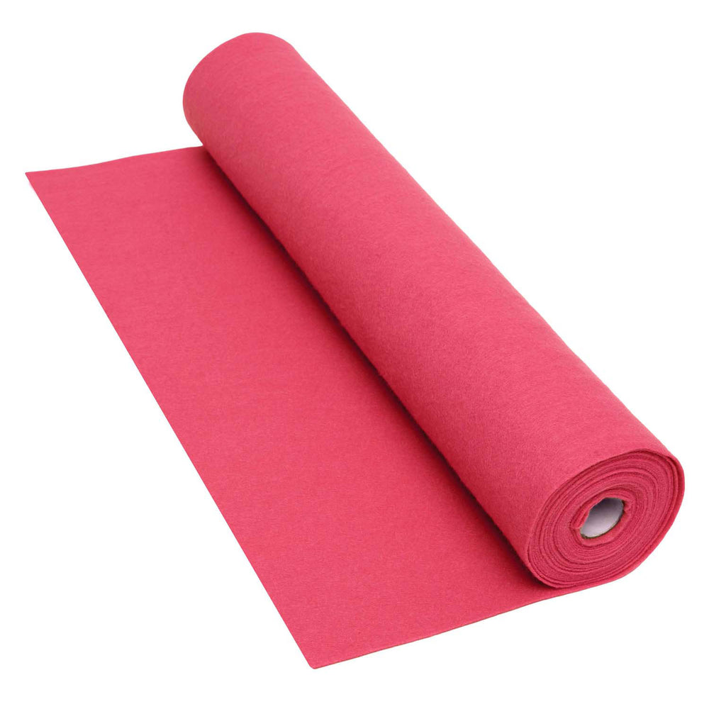Colorations - pink felt roll - 160 gsm, 5 mx 45 cm