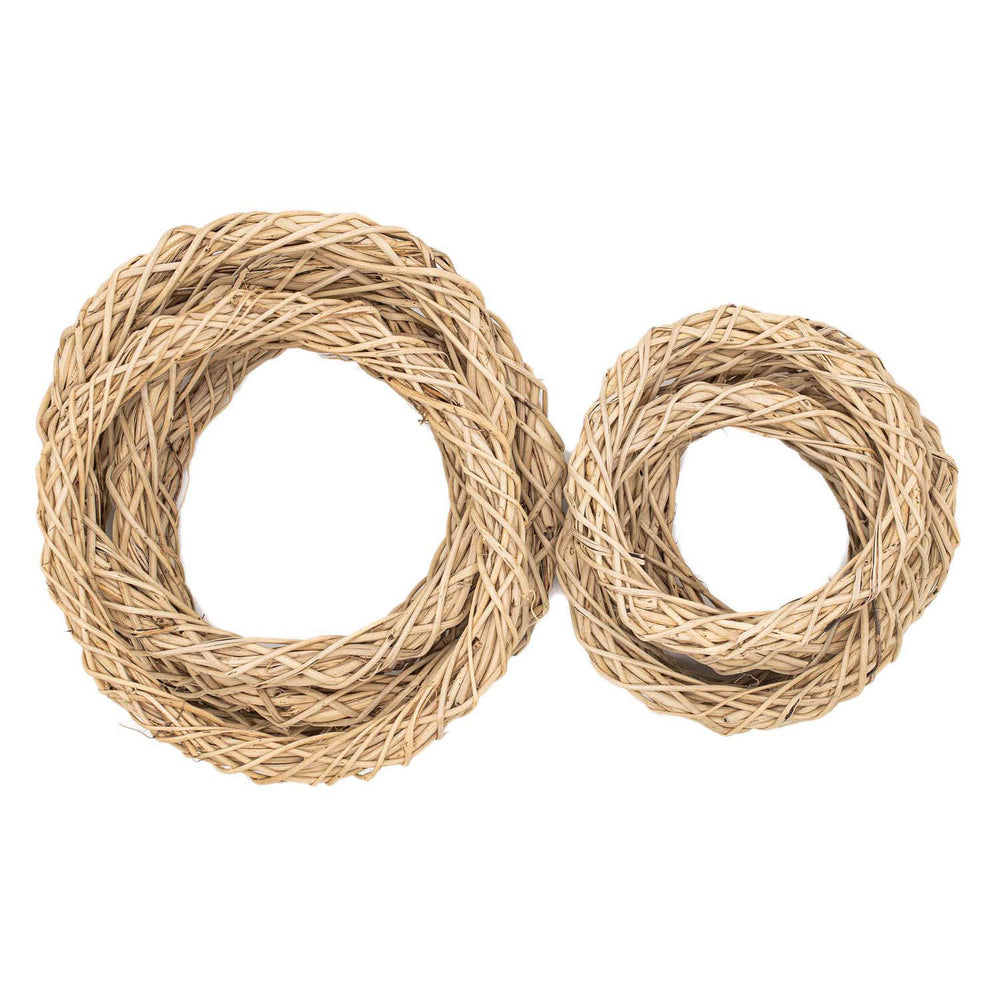 Natural wreaths, 6 pcs.