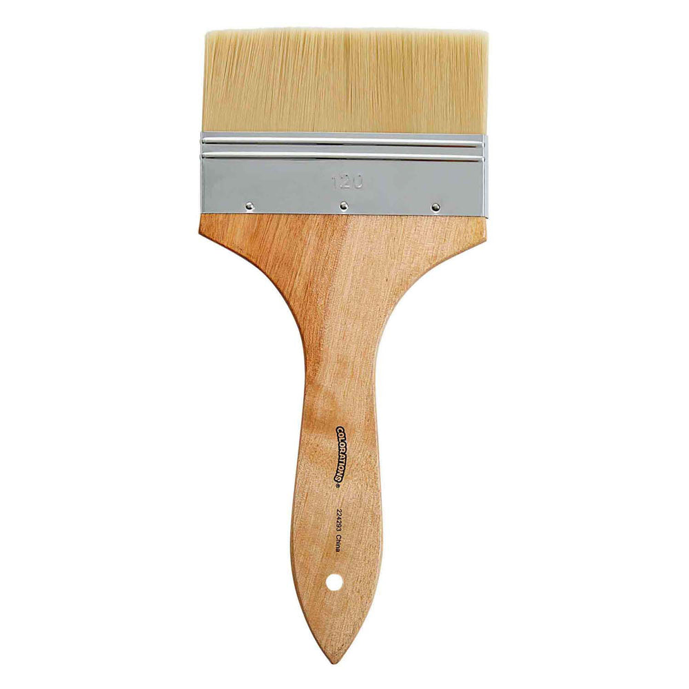Colorations - large aria paint brush, 5 pcs.