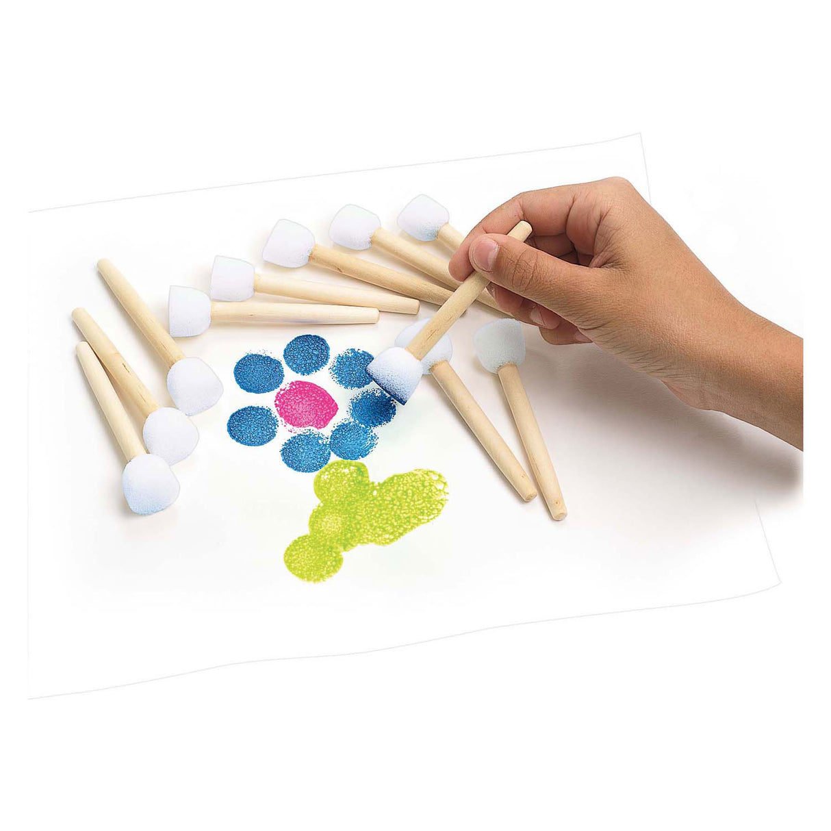 Colorations - paint-a-dot brushes, 12 pcs.