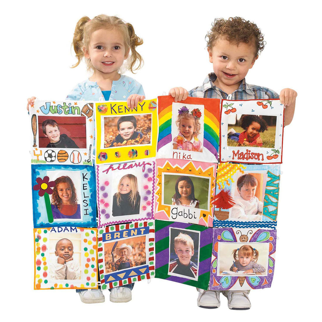 Colorations - classroom photo blanket, 12pcs.