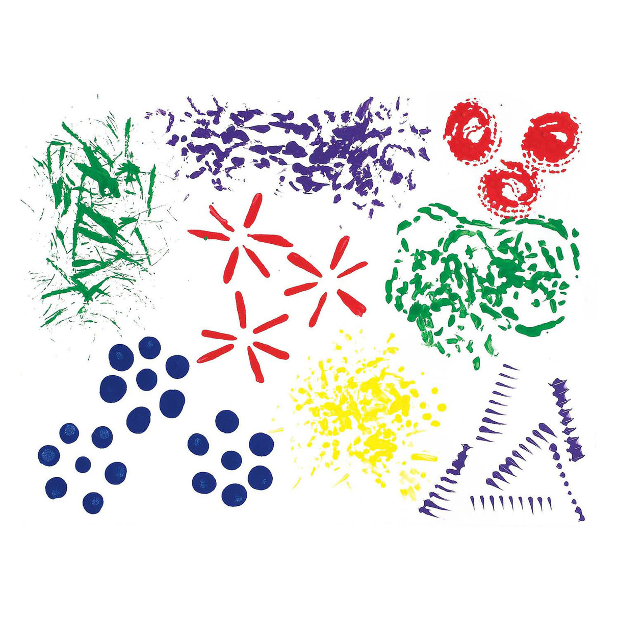 Colorations - funny paint brushes, 8 pcs.