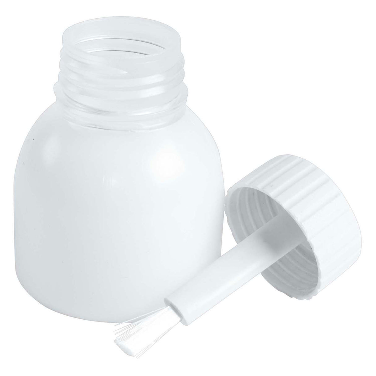 Colorations - reusable glue pots with brushes, 12 pcs.