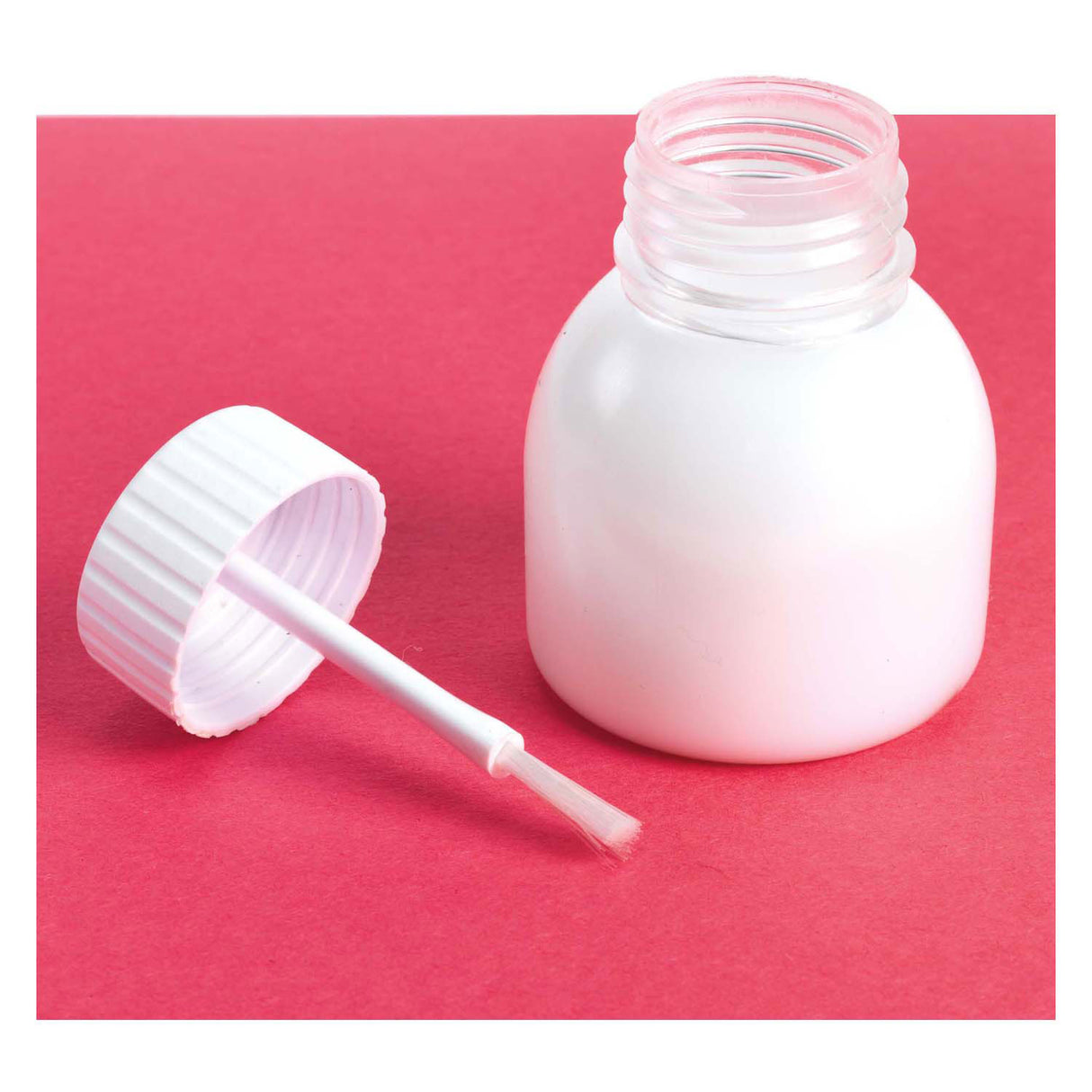 Colorations - reusable glue pots with brushes, 12 pcs.