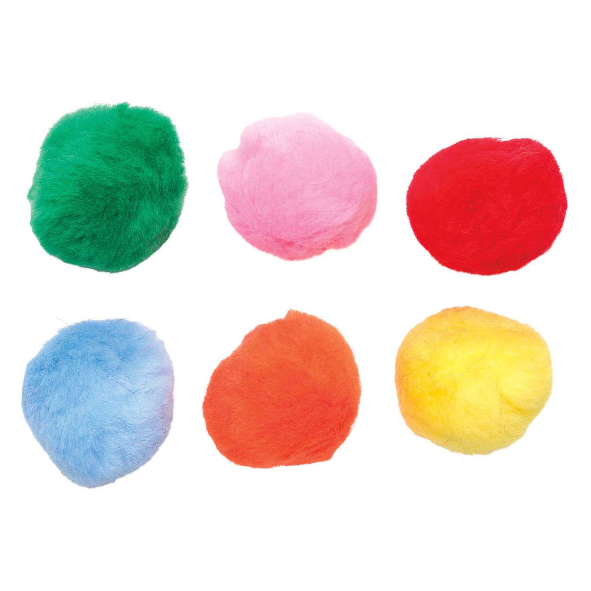 Colorations - colored pompoms 5cm, 50pcs.