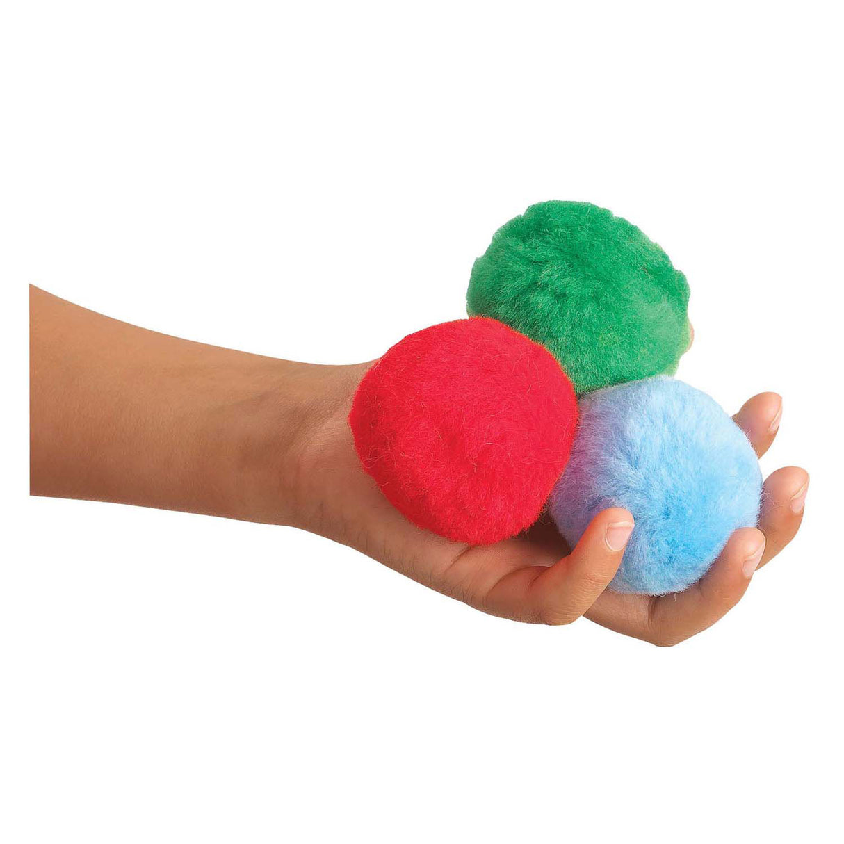 Colorations - colored pompoms 5cm, 50pcs.