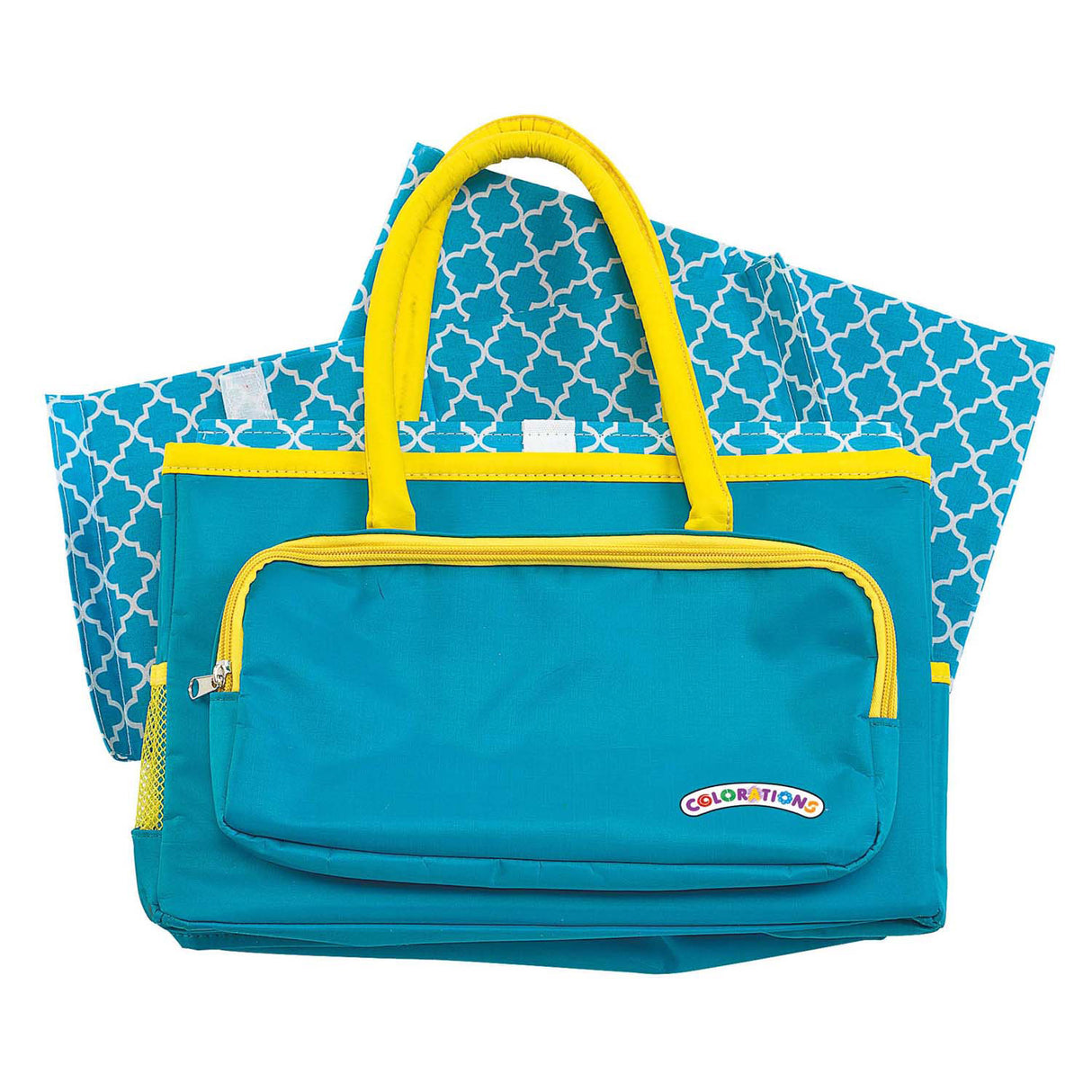 Colorations - foldable bag - 8 compartments