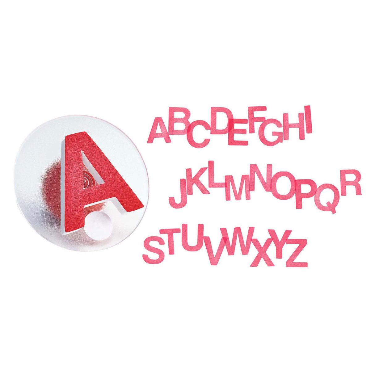 Colorations - easy grip capital letters stamps, 26 pcs.