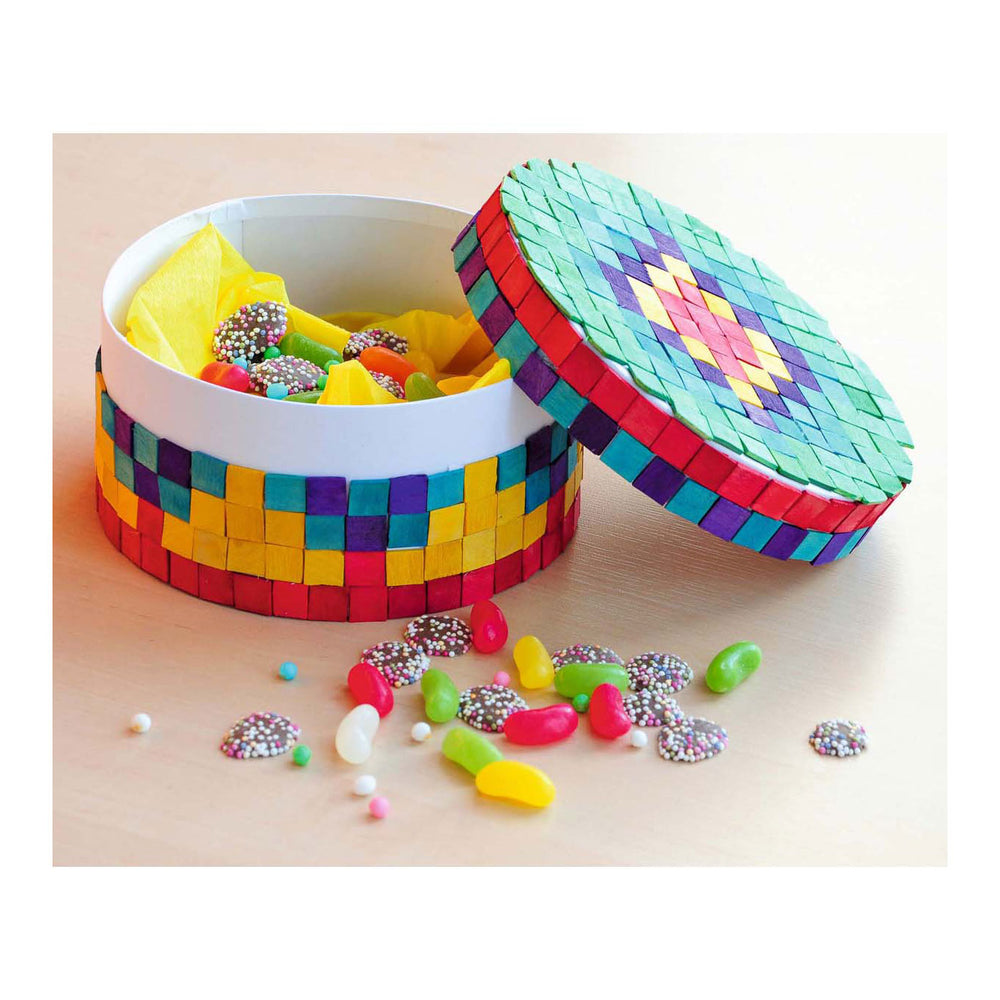 Colorations - wooden mosaic squares, 1000 pcs.