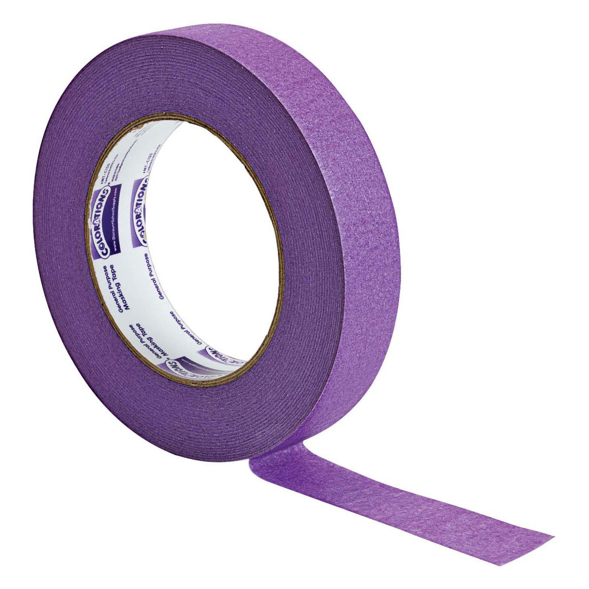 Farver - malertape 2,5 cm - lilla