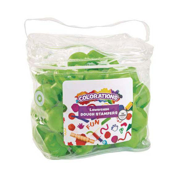 Colorations - Lowercase Clay Stamps, 26 pcs.