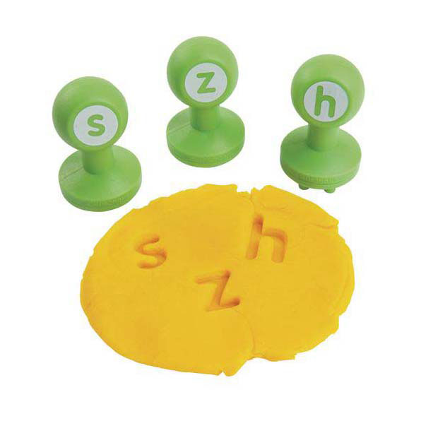 Colorations - Lowercase Clay Stamps, 26 pcs.