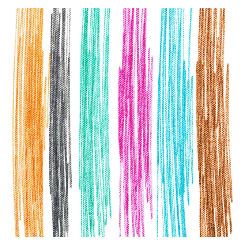 Colorations - fabric markers tropical colors - 6 colors