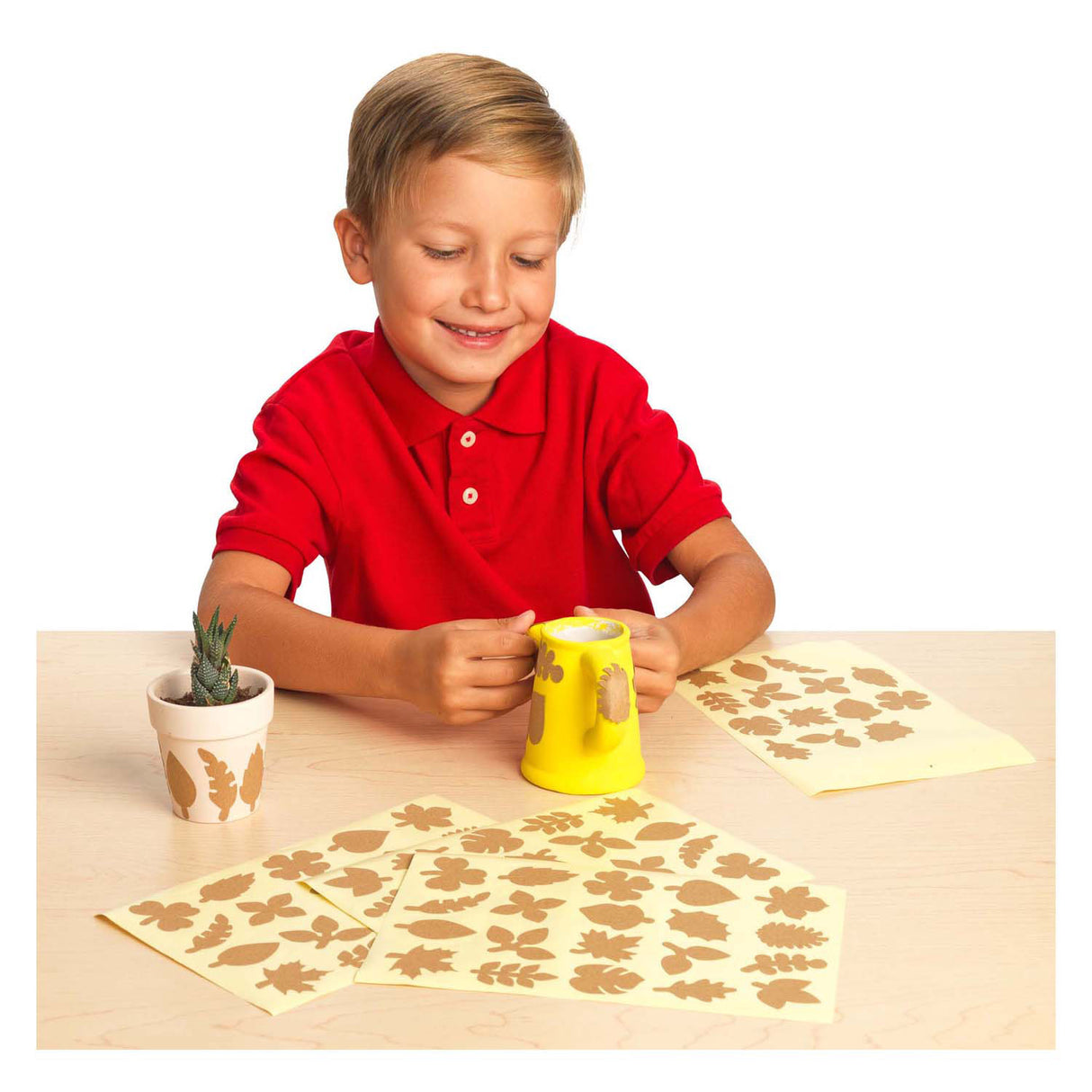 Colorations - botanical craft stickers, 400 pcs.