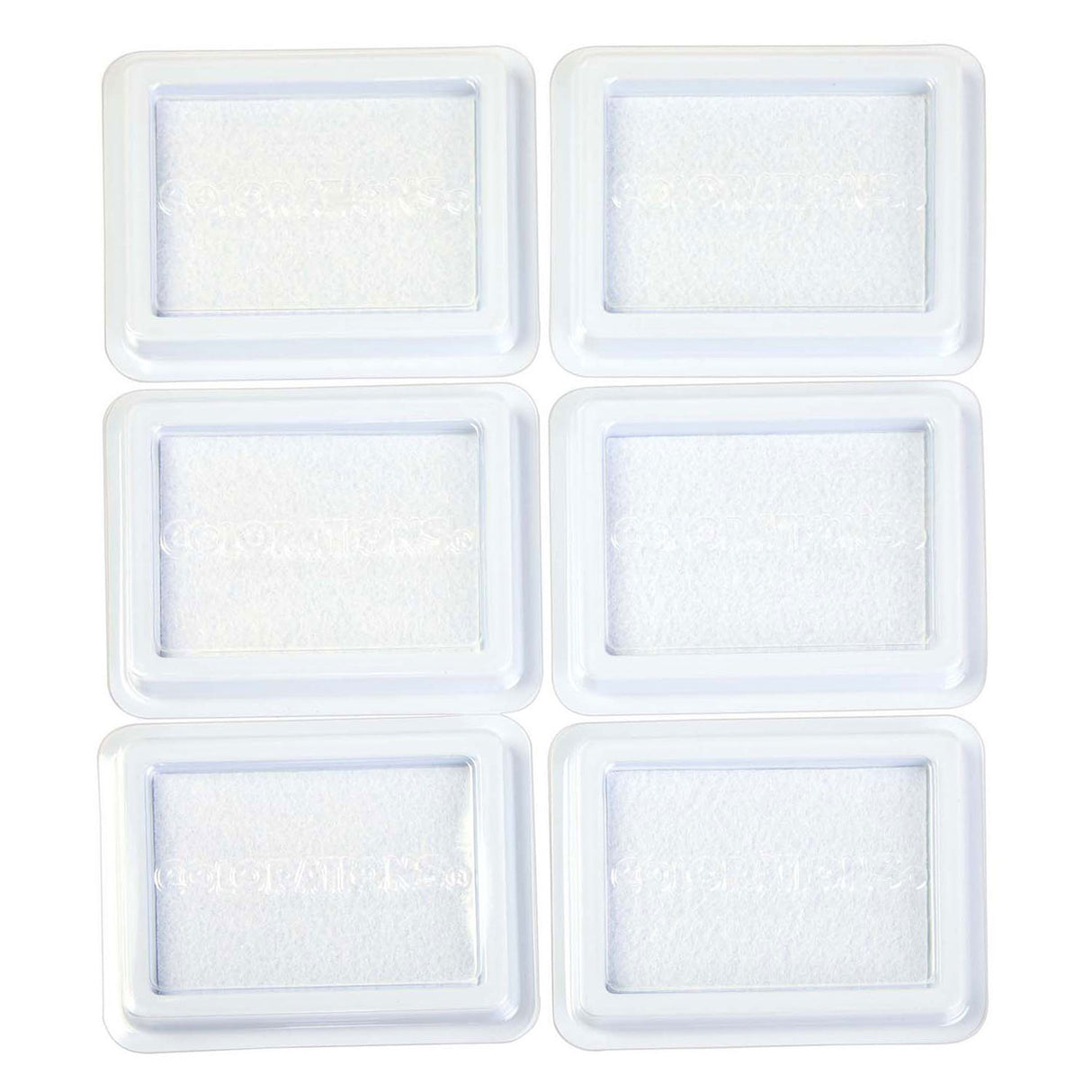 Colorations - empty stamp pads, 6 pcs.