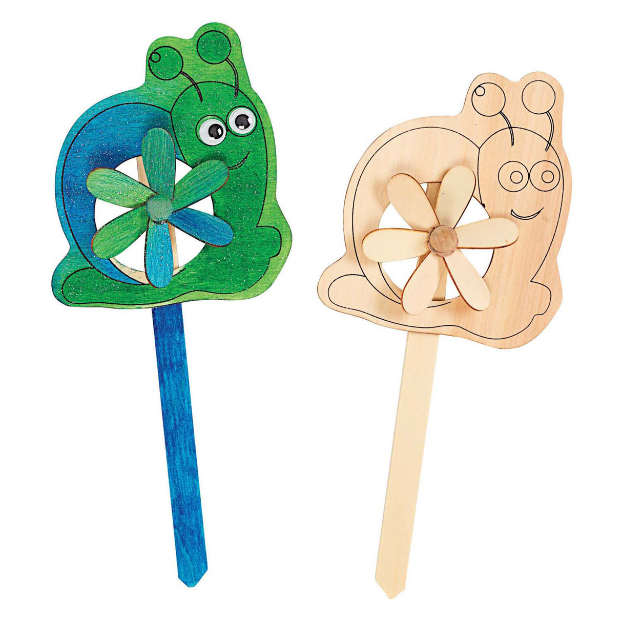 Colorations - Make your own garden windmills, 12pcs.