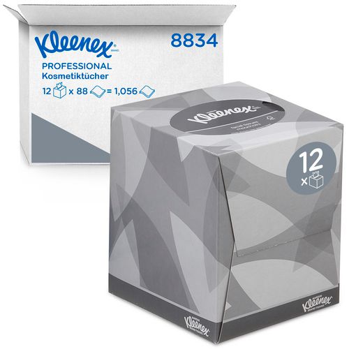 Gezichtstissues kleenex 8834 2 laags wit