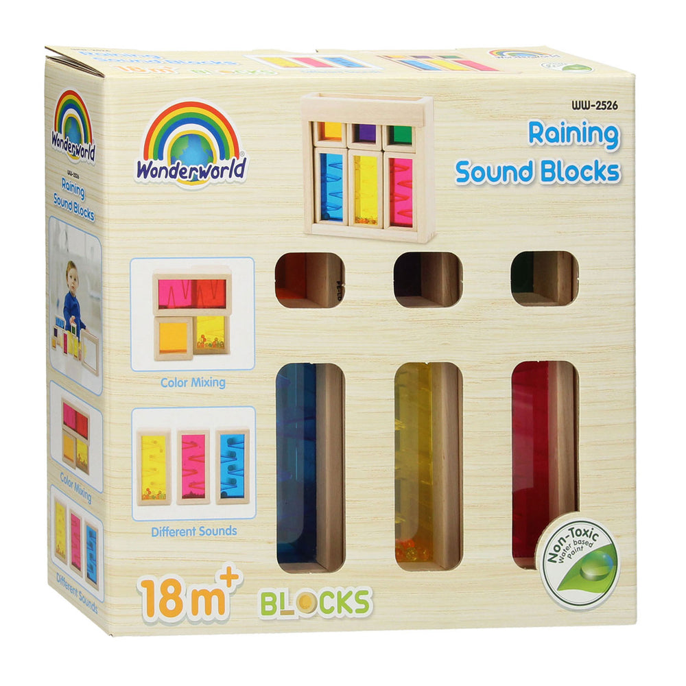 Wonderworld Wooden Sound Blocks