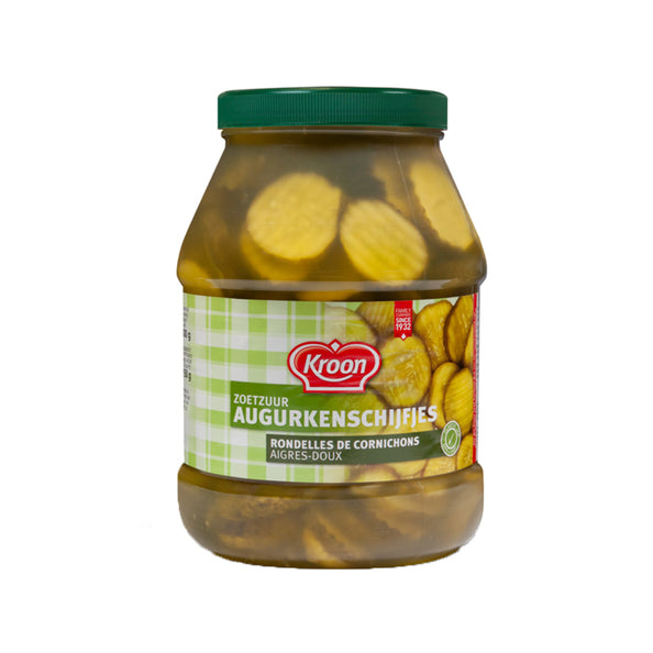 Kroon-oil kroon komkommerschijven (2400 ml)