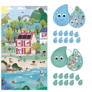 Jumbo ik leer - geef om de planeet water educatief spel