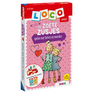 Loco mini sweet sisters play with letters and words