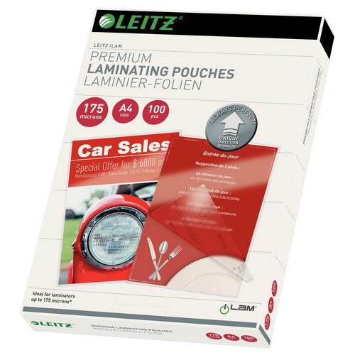 Udt ламиниращи пликове leitz ilam a4 100 броя