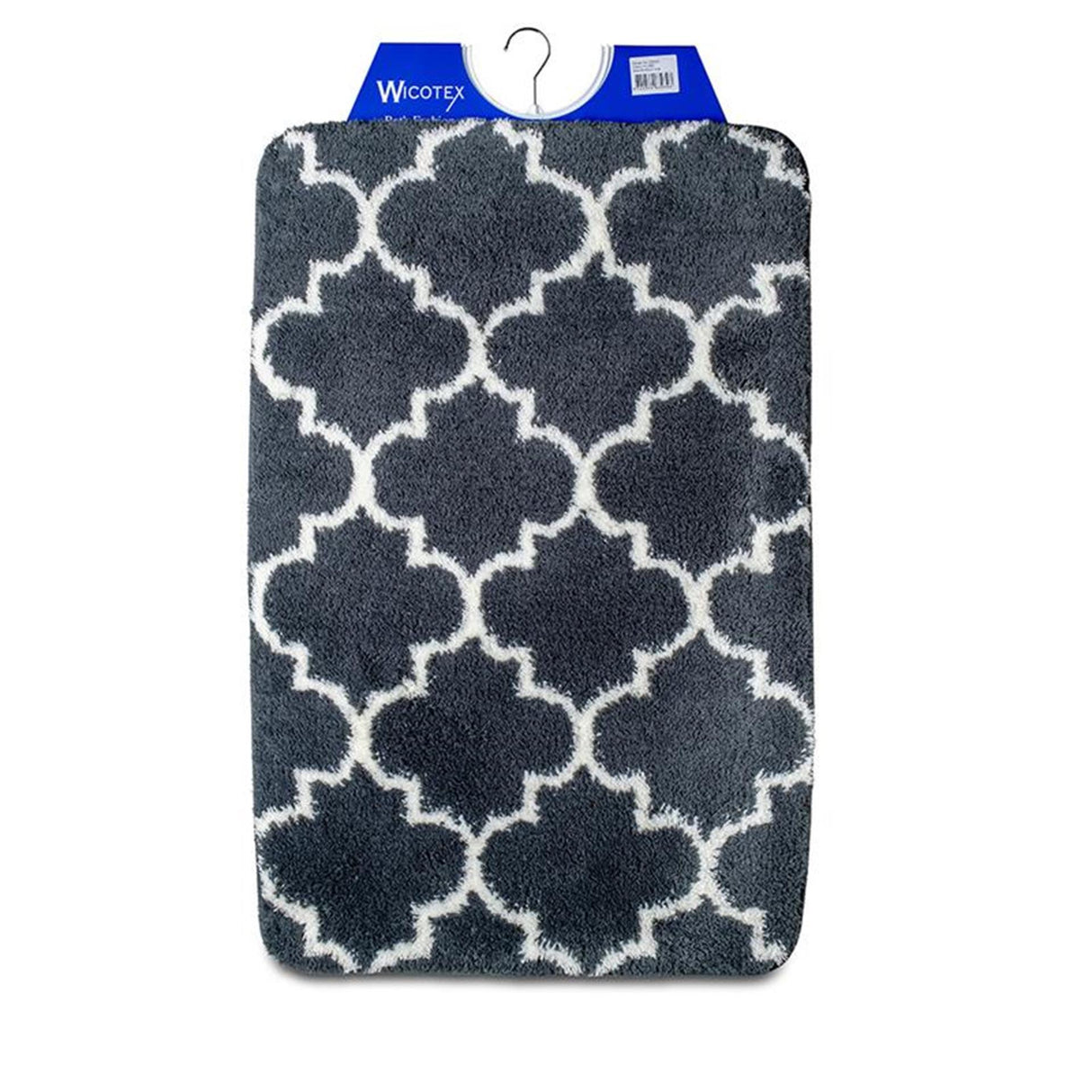 Wicotex alfombra de baño marsella antracita 60x90cm