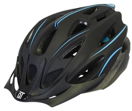 Fahrradhelm Sicherung Unisex Matte Black Bluew Größe l