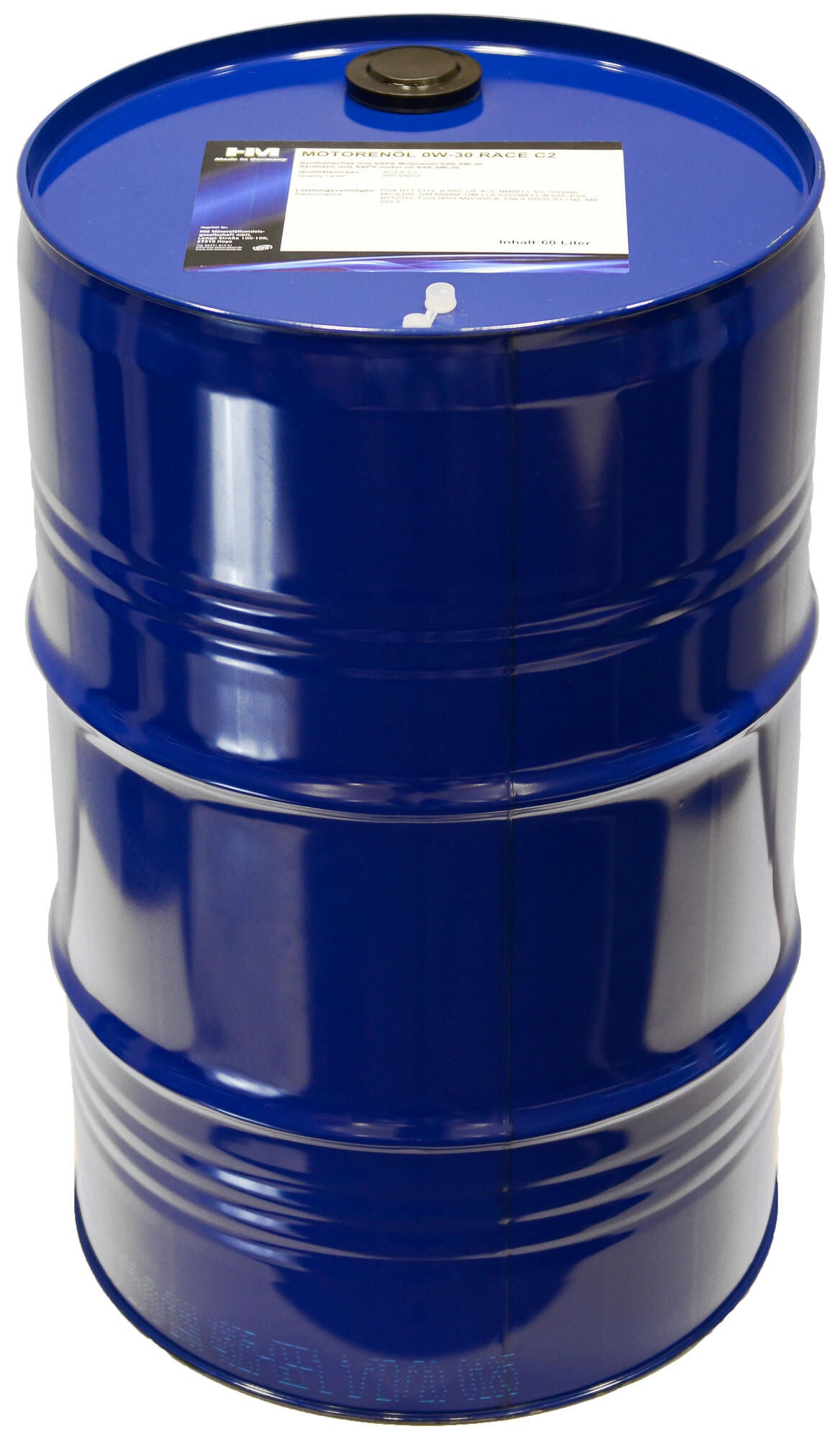 Hm motor oil top motor oil 5w-40 sl part synth. 60 ltr.