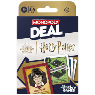 Spel monopoly kaartspel deal harry potter | 2 stuks