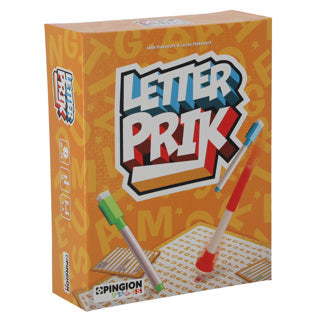 Intro game letter prick board game