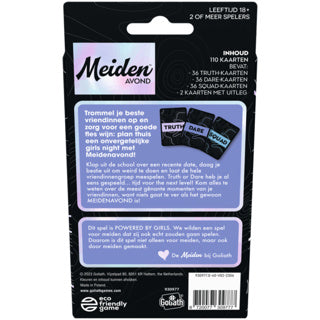 Goliath girls night - card game