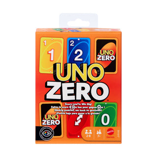 Mattel uno zero card game