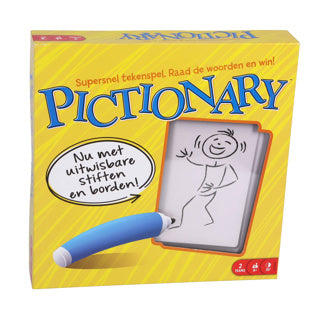 Mattel game pictionary board game dutch