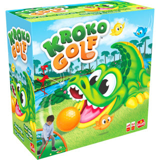 Crocodile golf game