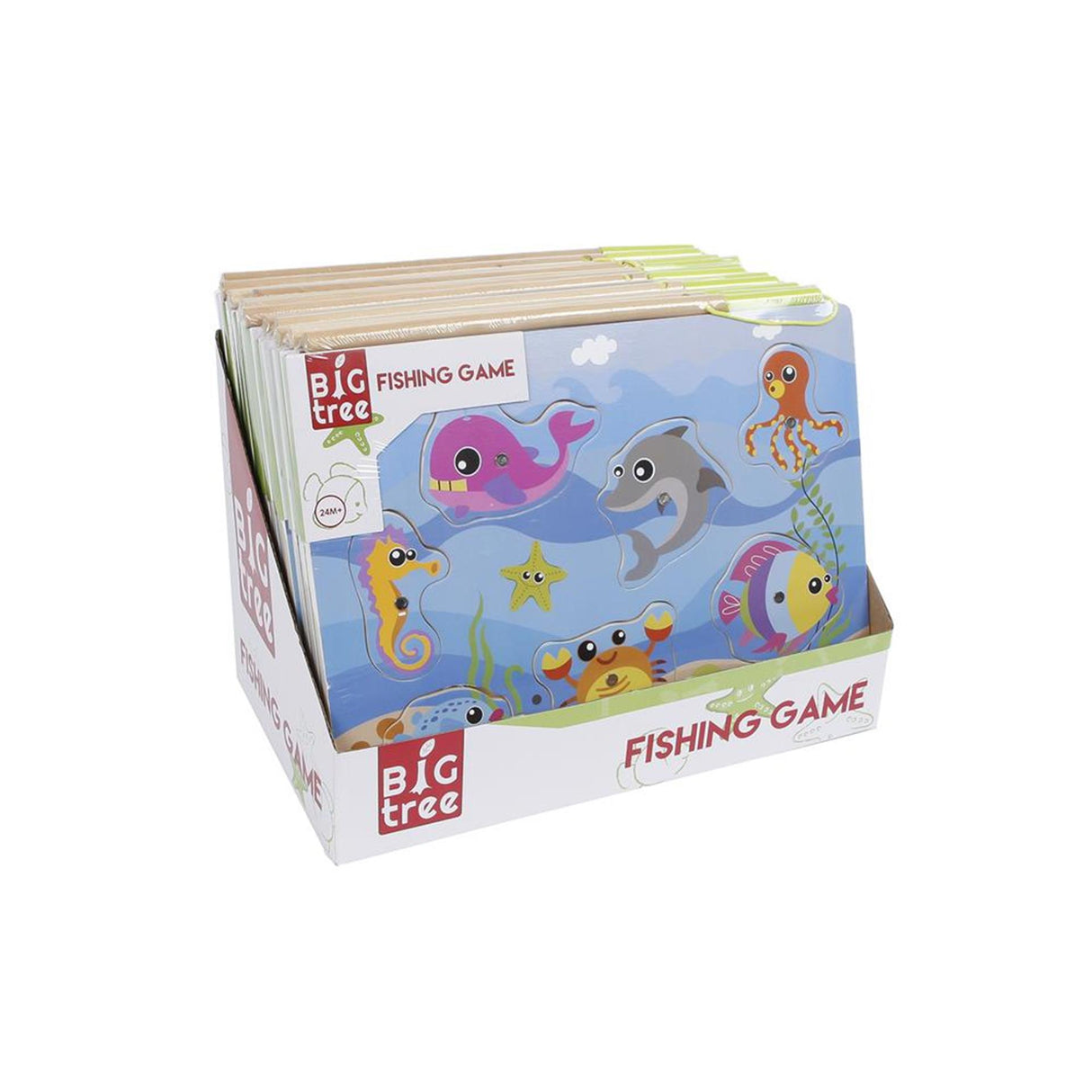 Fish Game Wood, 30x22cm