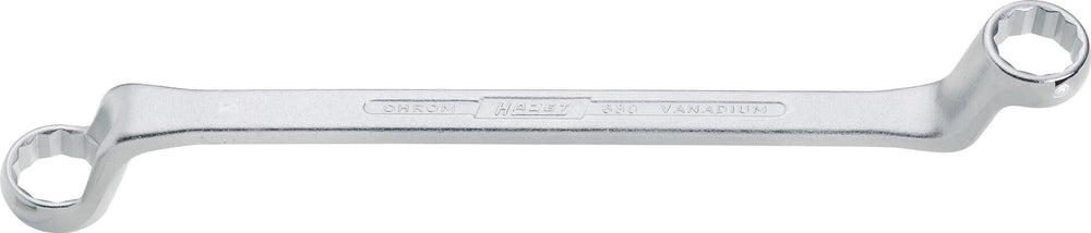 Hazet double ring key 630 do-ring key 20x22mm, deep-crowned