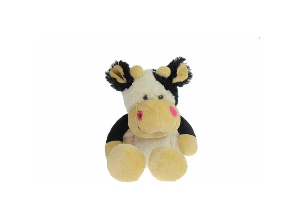 Gerkimex koe zittend 17x20cm pluche