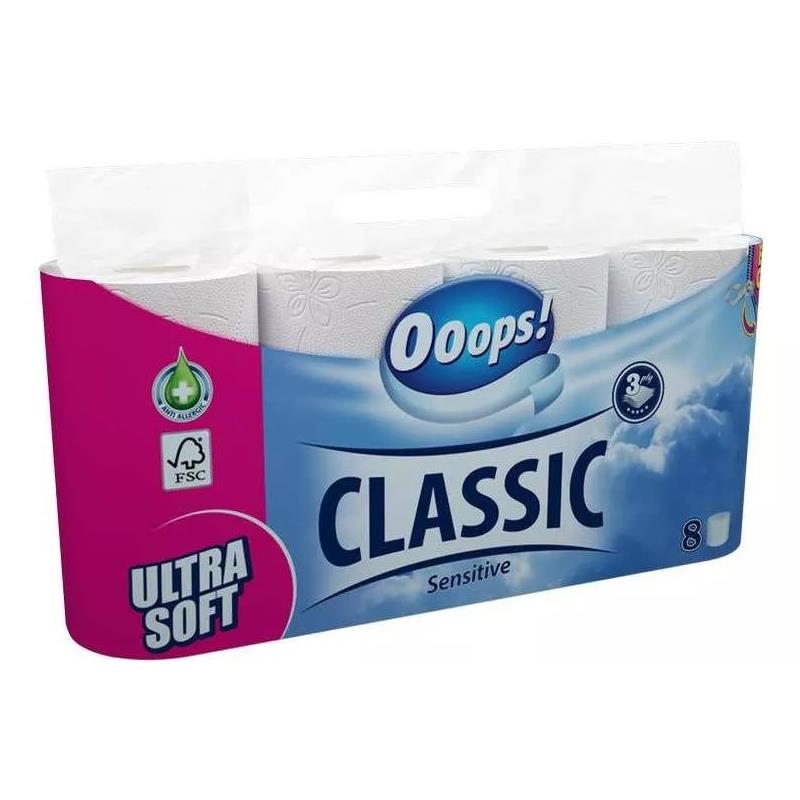 Ooops! toilet paper sensitive 8 roll