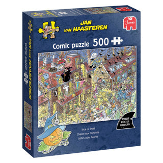 Jumbo puzzle jan van haasteren trick or treat (500)