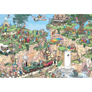 Jumbo Jan van Haasteren jigsaw puzzle - the golf course - 5000 pcs.